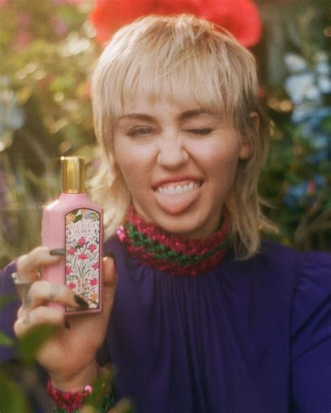 is miley cyrus in a gucci commercial|gucci fragrance miley cyrus.